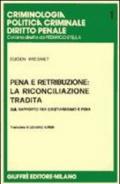 Pena e retribuzione: la riconciliazione tradita. Sul rapporto fra cristianesimo e pena