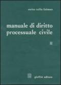 Manuale di diritto processuale civile. 2.Il processo ordinario di cognizione