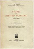 Storia del diritto italiano. Le fonti