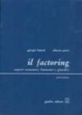 Il factoring. Aspetti economici, finanziari e giuridici