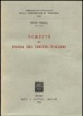 Scritti di storia del diritto italiano