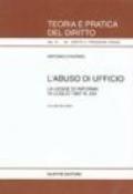 L'abuso di ufficio. La Legge di riforma 16 luglio 1997, n. 234