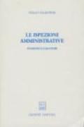 Le ispezioni amministrative. Funzione e caratteri