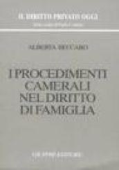 I procedimenti camerali nel diritto di famiglia