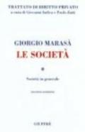 Le società. Le società in generale