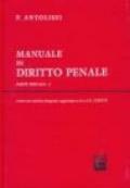 Manuale di diritto penale. Parte speciale. 1.