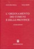 L'ordinamento dei comuni e delle province