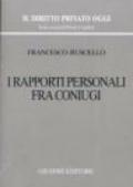 I rapporti personali fra coniugi