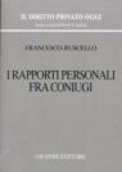 I rapporti personali fra coniugi