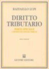 Diritto tributario. Parte speciale. I sistemi dei singoli tributi