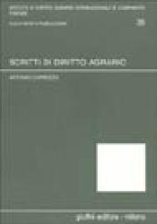 Scritti di diritto agrario