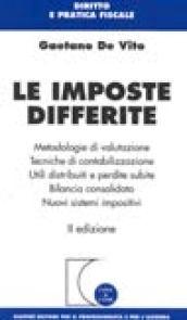 Le imposte differite. Metodologie di valutazione. Tecniche di contabilizzazione. Utili distribuiti e perdite subite. Bilancio consolidato. Nuovi sistemi impositivi