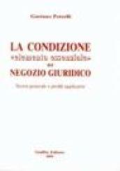 La condizione «Elemento essenziale» del negozio giuridico. Teoria generale e profili applicativi