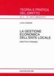 La gestione economica dell'ente locale. Diritto e finanza