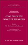 Code européen droit et religions. 1.UE. Les pays de la Méditerranée
