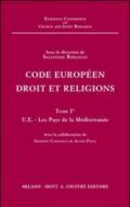 Code européen droit et religions. 1.UE. Les pays de la Méditerranée