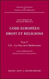Code européen droit et religions. 1.UE. Les pays de la Méditerranée