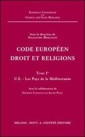 Code européen droit et religions. 1.UE. Les pays de la Méditerranée