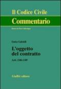 L'oggetto del contratto. Artt. 1346-1349