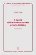 Il nuovo diritto internazionale privato italiano