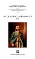 Ley de enjuiciamiento civil (1881)