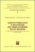 Aspetti normativi e finanziari dei tributi propri delle regioni. Il tributo speciale per il deposito in discarica di rifiuti solidi