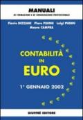 Contabilità in euro. 1º gennaio 2002