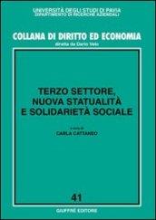 Terzo settore, nuova statualità e solidarietà sociale