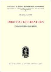 Diritto e letteratura. Un'introduzione generale