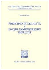 Principio di legalità e poteri amministrativi impliciti