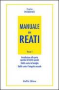 Manuale dei reati. 1.Introduzione alla parte speciale del diritto penale. Delitti contro la famiglia. Delitti contro l'integrità sessuale