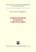 Partecipazione in società e revocatoria