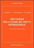 Testi di base per lo studio del diritto internazionale