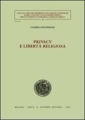 Privacy e libertà religiosa