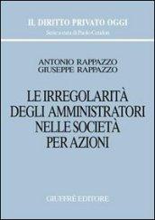 Le irregolarità degli amministratori nelle società per azioni