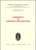 I presidenti di assemblea parlamentare