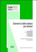 Elementi di diritto italiano per stranieri