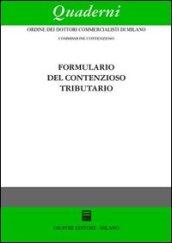 Formulario del contenzioso tributario