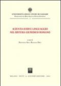 Scientia iuris e linguaggio nel sistema giuridico romano. Atti del Convegno di studi (Sassari, 22-23 novembre 1996)