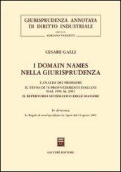 I domain names nella giurisprudenza. L'analisi dei problemi. Il testo di 78 provvedimenti italiani dal 1996 al 2001. Il repertorio sistematico delle massime