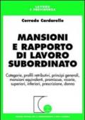 Mansioni e rapporto di lavoro subordinato