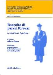 Raccolta di pareri forensi. In diritto di famiglia