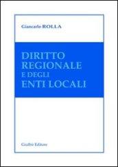 Diritto regionale e degli enti locali