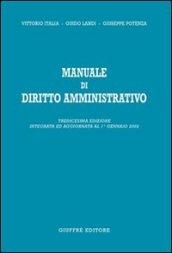 Manuale di diritto amministrativo