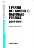 I pareri del Consiglio nazionale forense 1998-2000