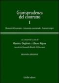 Giurisprudenza del contratto. Casi e materiali. 1.Elementi del contratto. Autonomia contrattuale. Contratti atipici