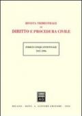 Rivista trimestrale di diritto e procedura civile. Indice cinquantennale 1947-1996