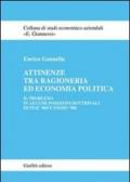 Attinenze tra ragioneria ed economia politica. Il problema in alcune posizioni dottrinali di fine '800 e fine '900