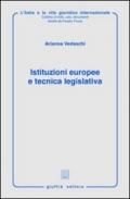 Istituzioni europee e tecnica legislativa