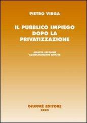 Il pubblico impiego dopo la privatizzazione